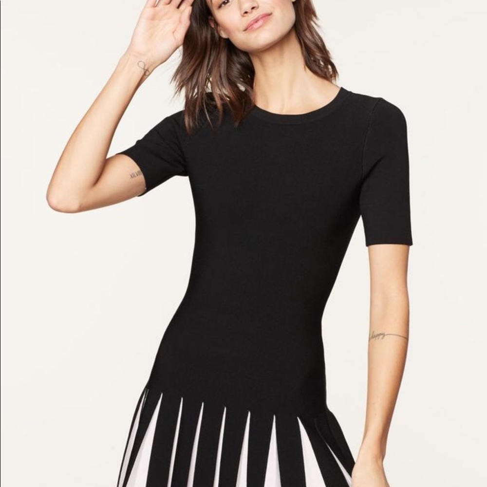 Milly dress with pleated bottom - Picture 2 of 3